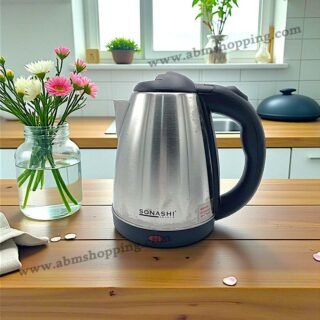 Bouilloire électrique en inox 1,8L 360° | SONASHI